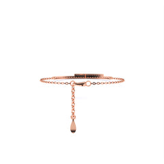 Gleaming Floral Lab Grown Diamond Bracelet