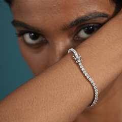 Stacking Diamond Tennis Bracelet
