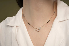 Naira Diamond Mangalsutra Necklace