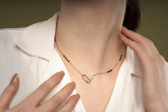 Naira Diamond Mangalsutra Necklace