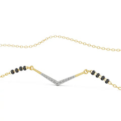 Meera Lab Grown Diamond Mangalsutra