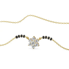 Blossom Lab Grown Diamond Mangalsutra