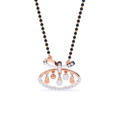 Certified By wishlistshare Modern Bride Lab Grown Diamond Mangalsutra