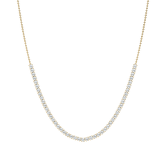 5 Carat Round Diamond Visionary Diva Chain Necklace