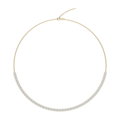 5 Carat Round Diamond Visionary Diva Chain Necklace