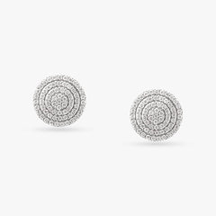 Epitome Of Grace Diamond Pendant With Earrings Set